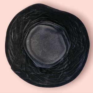 Whittall & Shon Doeskin Felt Bollman Hat Wool Black